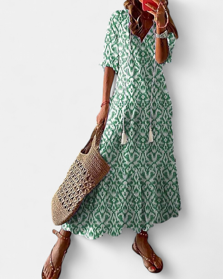 CASSIA | Boho Tummy Coverage Dress