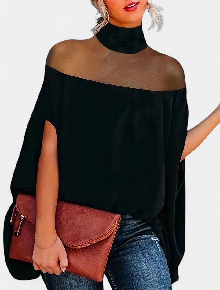 BRIELLA | Chic Drape Top