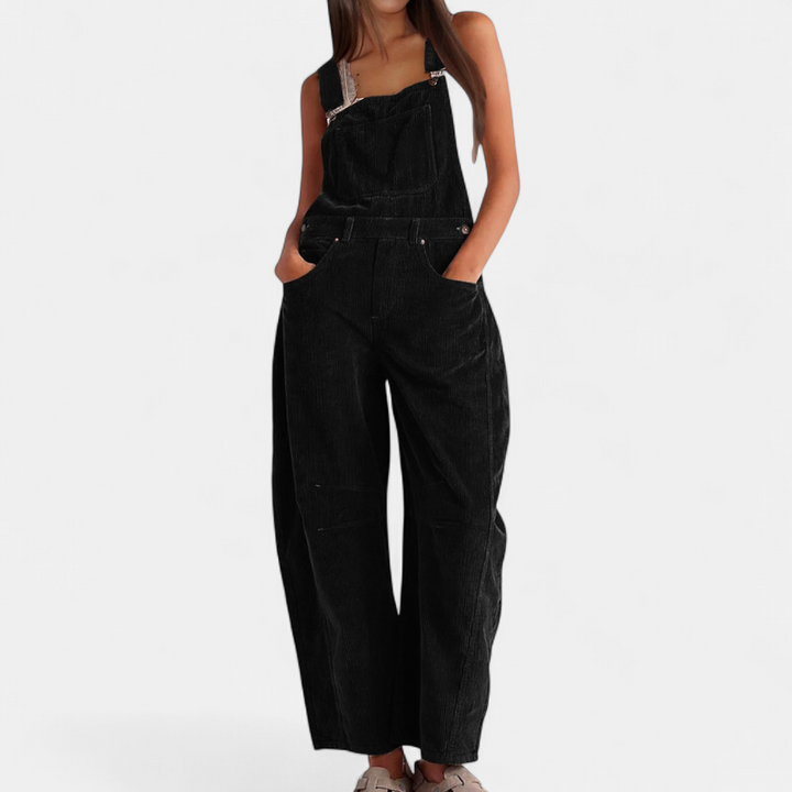 ROSALYN | Effortless Wide Leg Overalls Jumpsuit