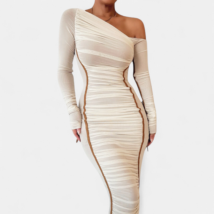 JAYCEE | Elegant Long Sleeve Bodycon Dress