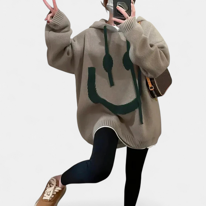 SMILEY | Cozy Oversized Hoodie