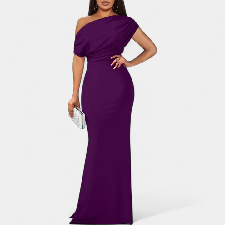 ROSELYN | Elegant Off-Shoulder Bodycon Evening Gown