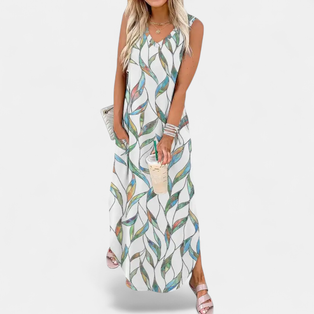 TALLULAH | Breezy Boho Floral Maxi Dress