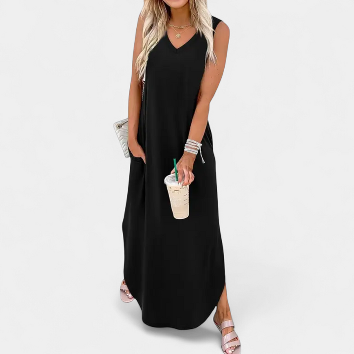 TALLULAH | Breezy Boho Floral Maxi Dress