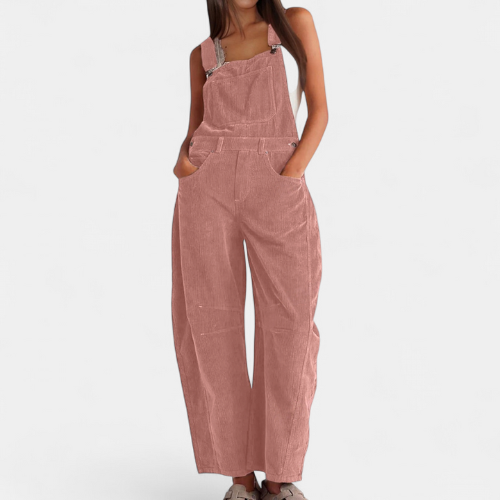 ROSALYN | Effortless Wide Leg Overalls Jumpsuit