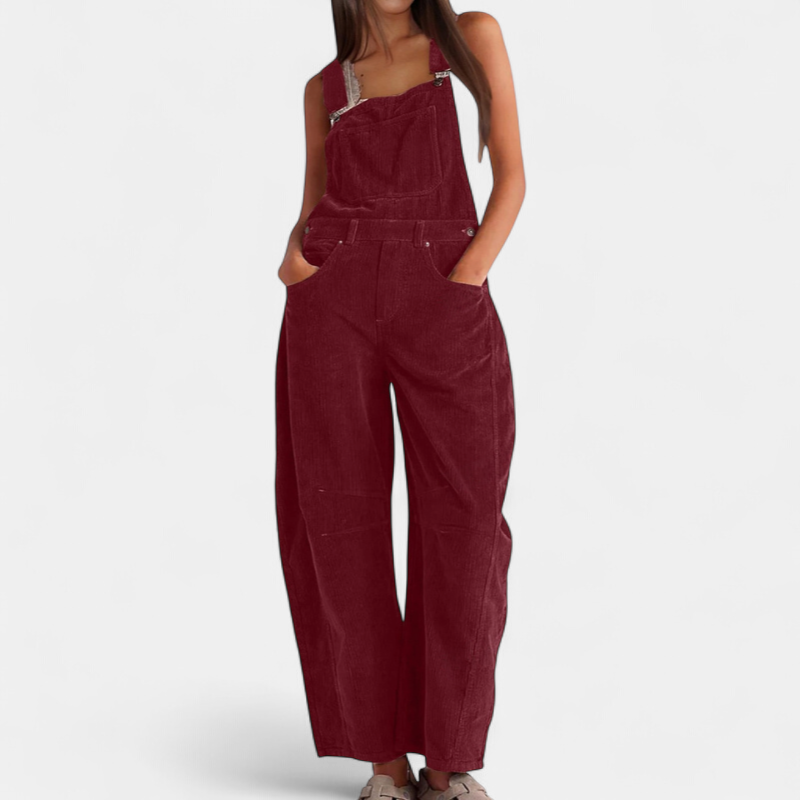 ROSALYN | Effortless Wide Leg Overalls Jumpsuit