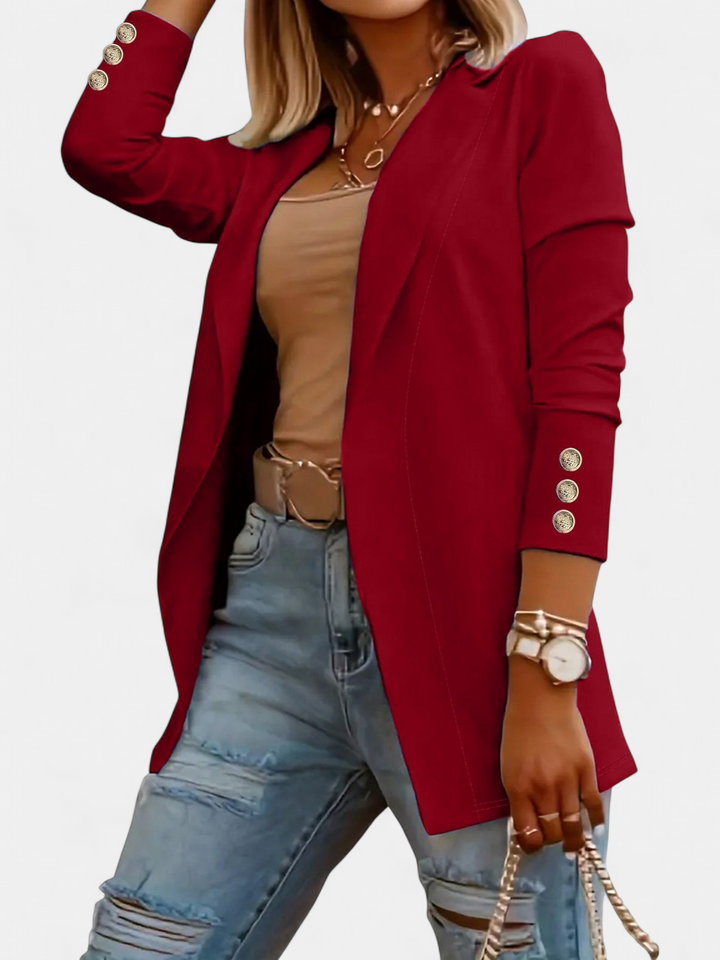 ODIN | Casual Long Sleeve Open Front Blazer